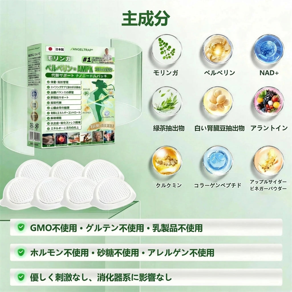 🌟🌟公式旗艦店 /ANGELTRAP®＆NAD+ 10-in-1 ナノ強化フォーミュラ — 肥満、肌のたるみ、糖尿病、睡眠時無呼吸症候群、関節の悩み、その他健康上の懸念にアプローチ🛡️